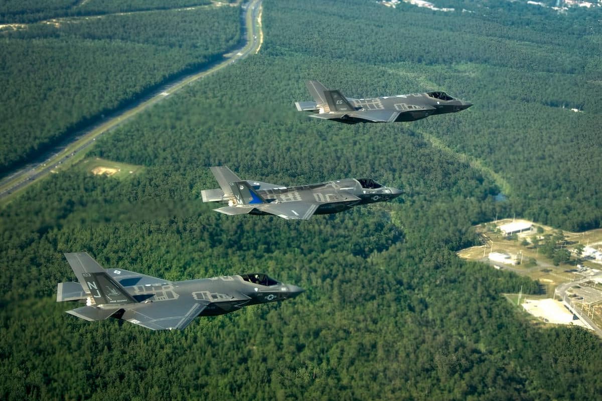 F-35 w locie. Fot. Internet
