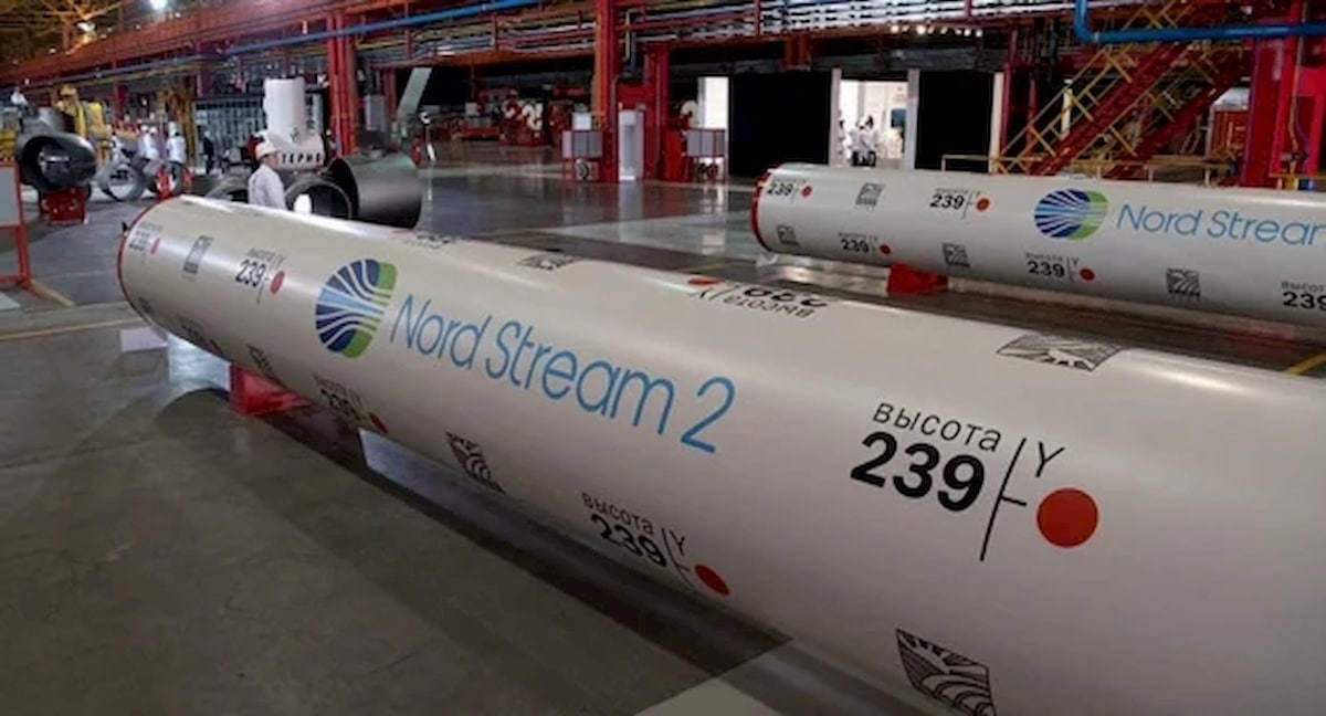 Produkcja rur gazociągu Nord Stream-2. fot. Internet