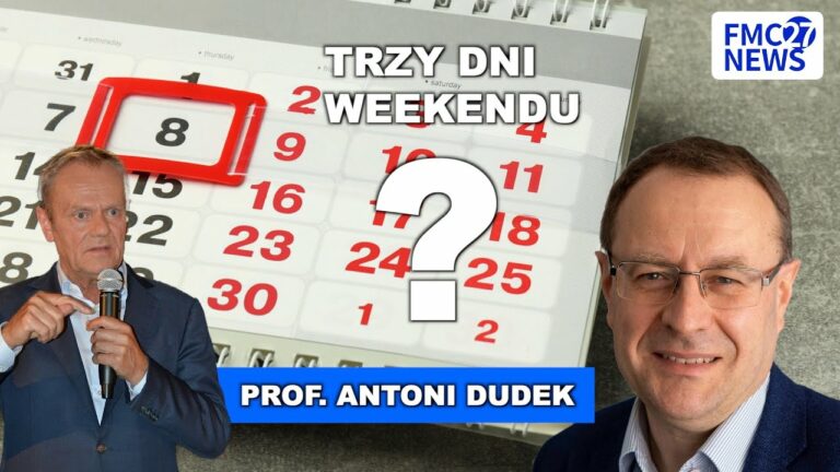 Prof. Antoni Dudek: Czterodniowy tydzień pracy to przyszłość￼