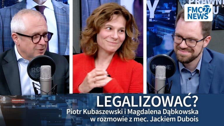 Legalizować? Magdalena Dąbkowska, Piotr Kubaszewski, Jacek Dubois