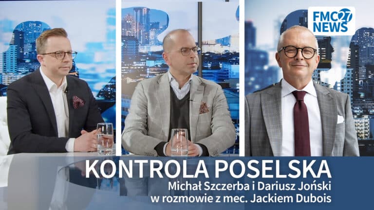 Kontrola poselska. Dariusz Joński, Michał Szczerba, Jacek Dubois