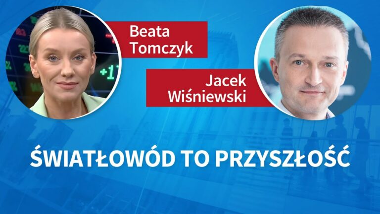 Światłowód to przyszłość. Jacek Wiśniewski, Beata Tomczyk