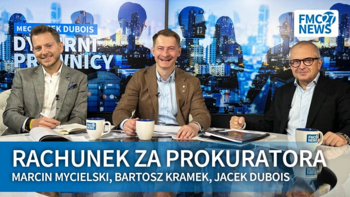 Fundacja otwarty dialog: Rachunek za prokuratora. Marcin Mycielski, Bartosz Kramek, Jacek Dubois
