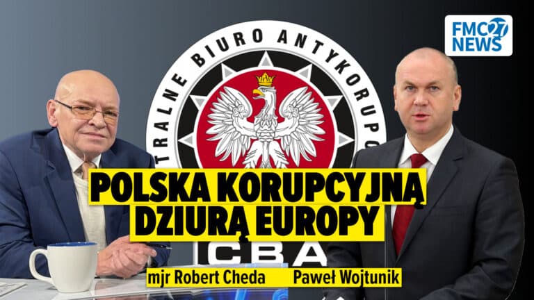 Polska korupcyjną dziurą Europy. Paweł Wojtunik, Robert Cheda