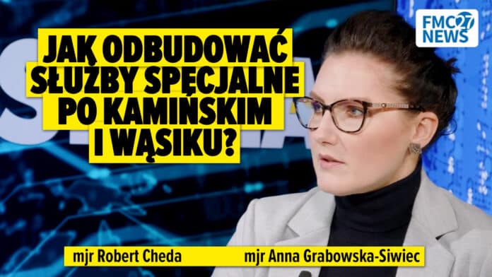 Jak odbudować służby specjalne po Kamińskim i Wąsiku? Anna Grabowska-Siwiec, Robert Cheda