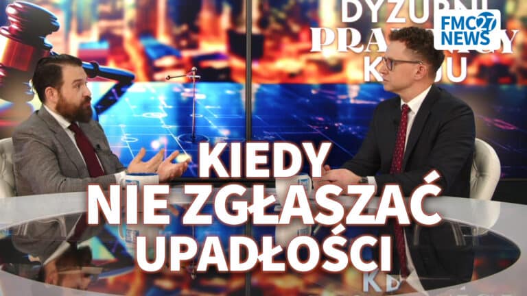 Dyżurni Prawnicy Kraju: Szymon Chmielewski i Radosław Ambroziak – Kiedy NIE zgłaszać upadłości?