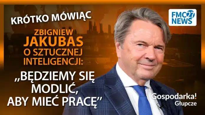 SZTUCZNA INTELIGENCJA ZABIERZE LUDZIOM PRACĘ! ZBIGNIEW JAKUBAS OSTRZEGA