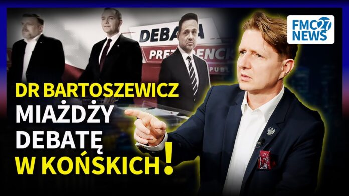 BARTOSZEWICZ MIAŻDŻY DEBATĘ W KOŃSKICH: „NIE ZROBIĘ Z SIEBIE PAJACA!”