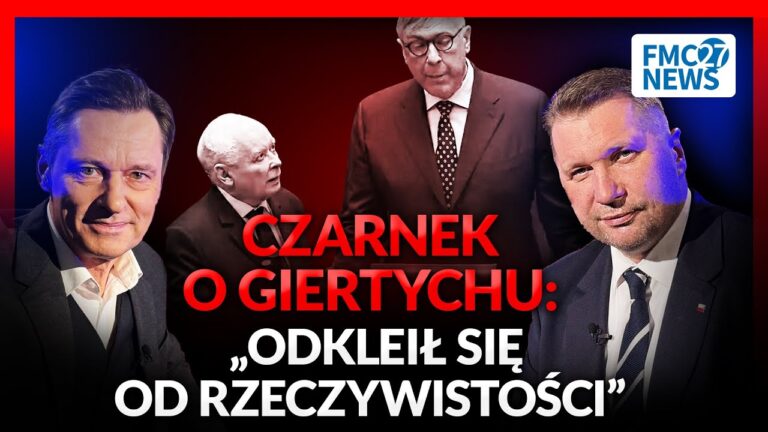 CZARNEK O AWANTURZE W SEJMIE: „TO PROWOKACJA GIERTYCHA!” KRZYSZTOF ZIEMIEC PYTA: KTO NA TYM ZYSKA ?