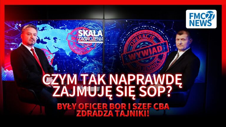 BYŁY PUŁKOWNIK UJAWNIA TAJEMNICE SOP. CO UKRYWAJĄ PRZED OPINIĄ PUBLICZNĄ?
