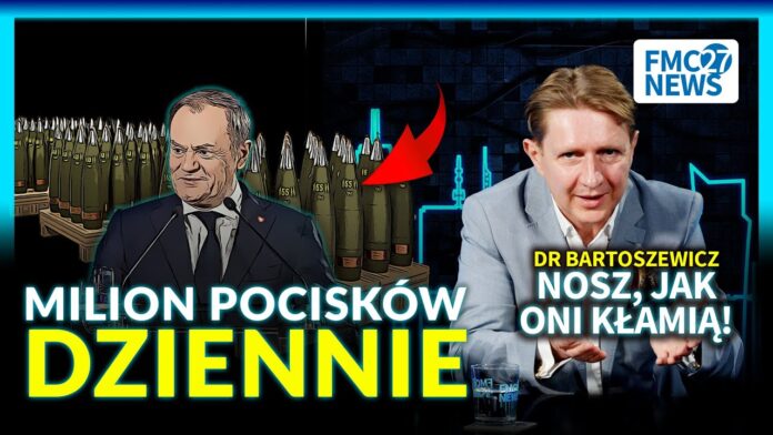 Milion pocisków dziennie – sukces czy zbrodnia? Bartoszewicz bez litości