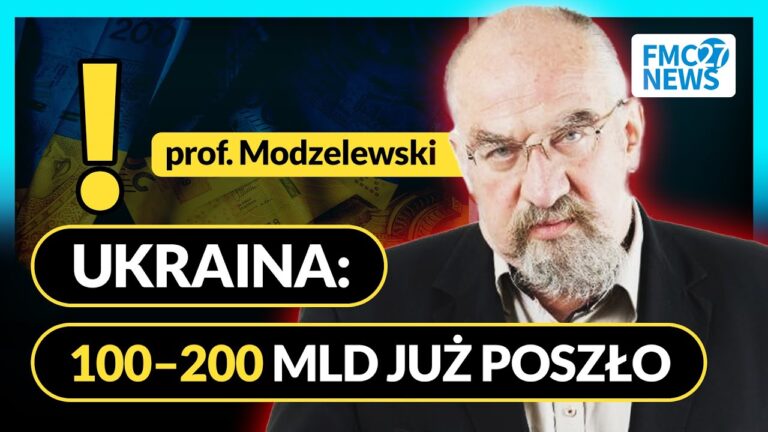Ukraina kosztowała nas fortunę! Modzelewski: 100–200 mld już poszło