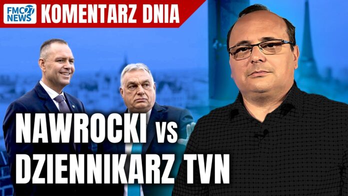Starcie Nawrockiego z dziennikarzem TVN – poszło za daleko?