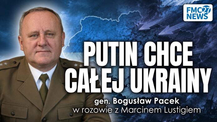 Gen. Pacek: Rosja nie chce pokoju. Chce przerwy, by wrócić po całą Ukrainę Gen. Pacek: Rosja nie chce pokoju. Chce przerwy, by wrócić po całą Ukrainę